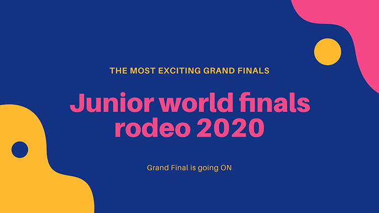 Junior world finals rodeo 2020